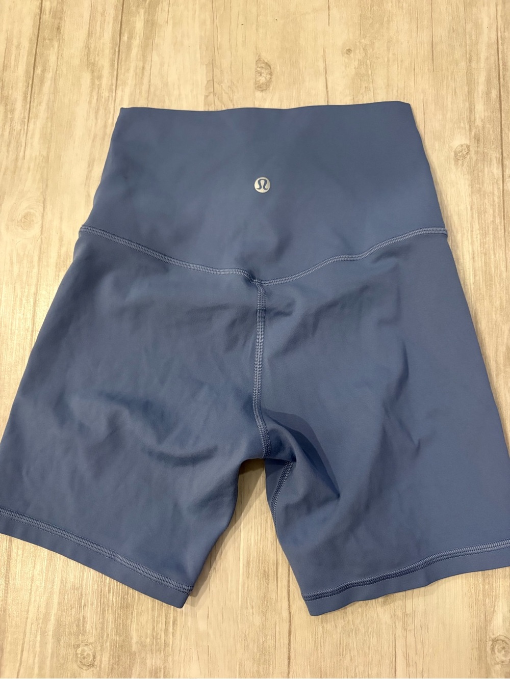 lululemon athletica High-Rise Slate Blue Bike Shorts
